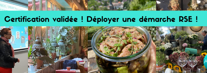 Certification validée. Déployer une démarche RSE