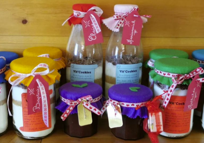 Flore et ses cadeaux home made qu'on adore ! Merci Flore 