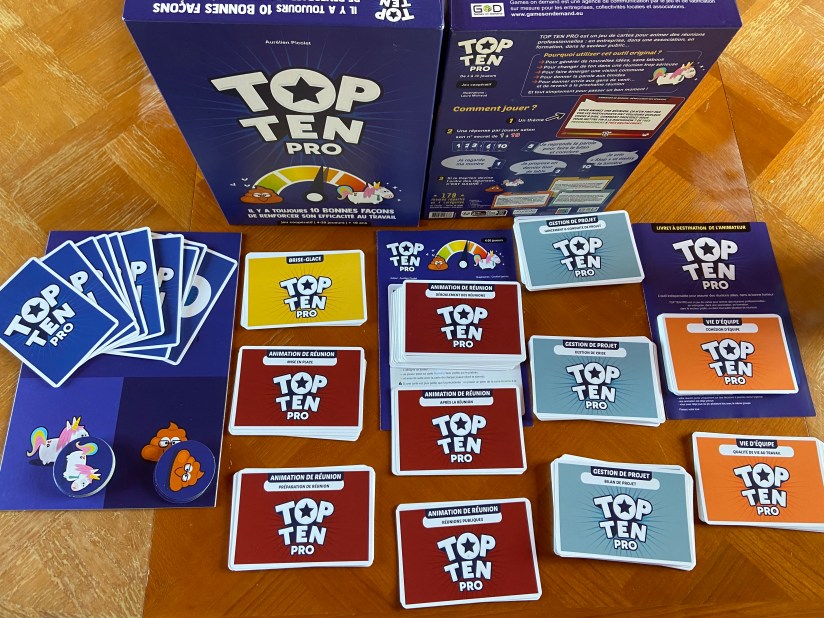 Serious Game TOP 10 PRO avec Cocktail games et pluricité